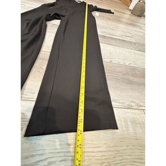 Liz Claiborne one piece black pant romper jumpsuit size 6 - Picture 11 of 12